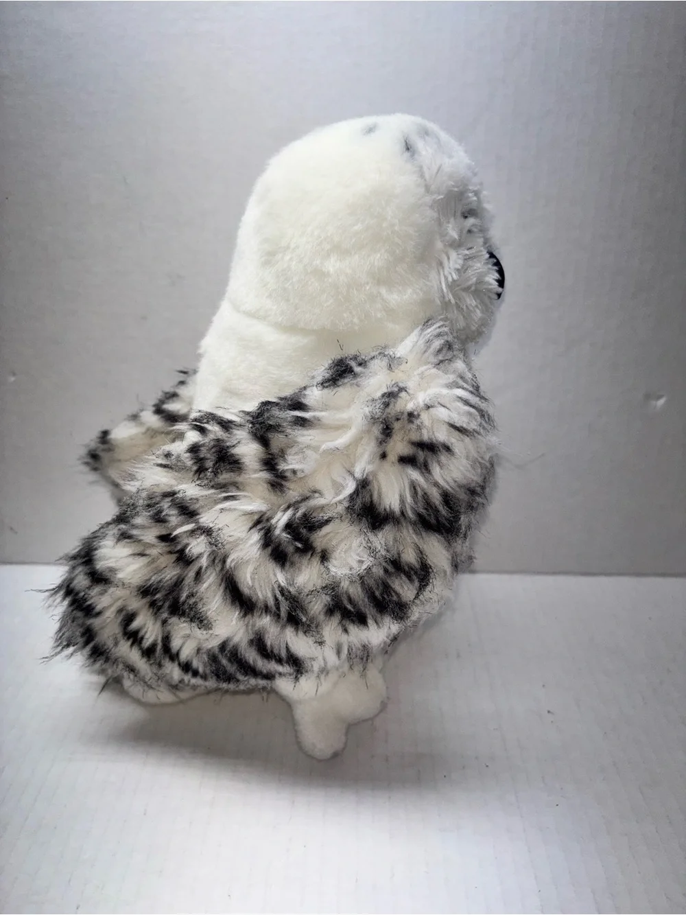 Douglas Plush Snowy Owl Stuffed Animal - White